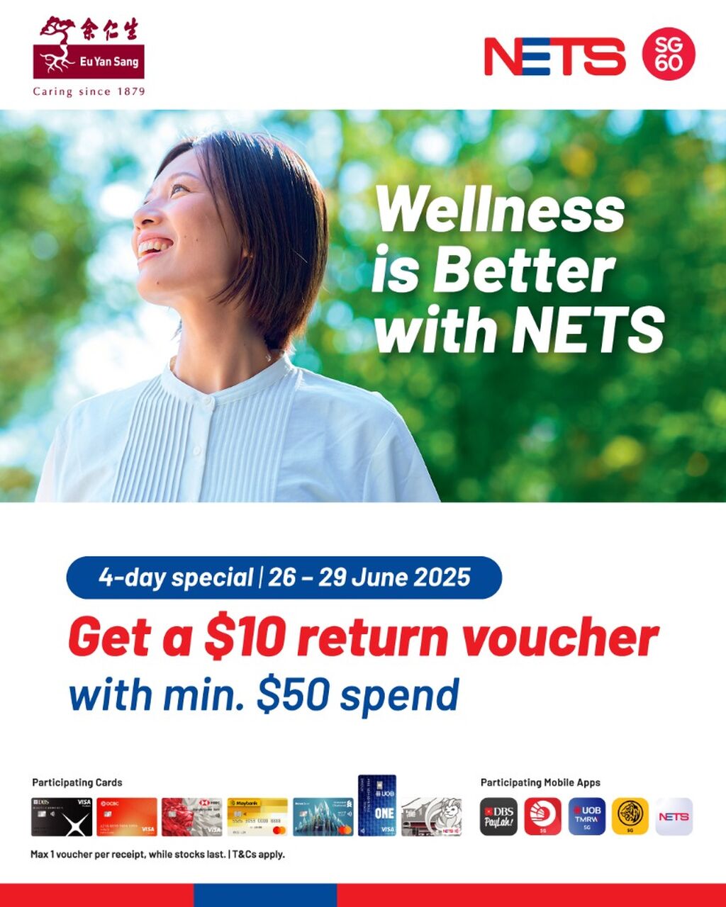 NETS x Eu Yan Sang 4 Days Special