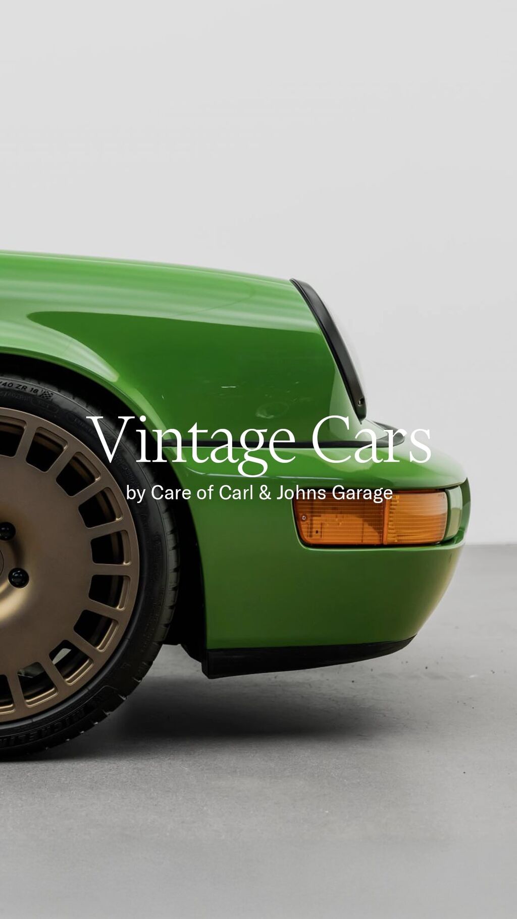 Vintage Cars by Care of Carl & Johns Garage