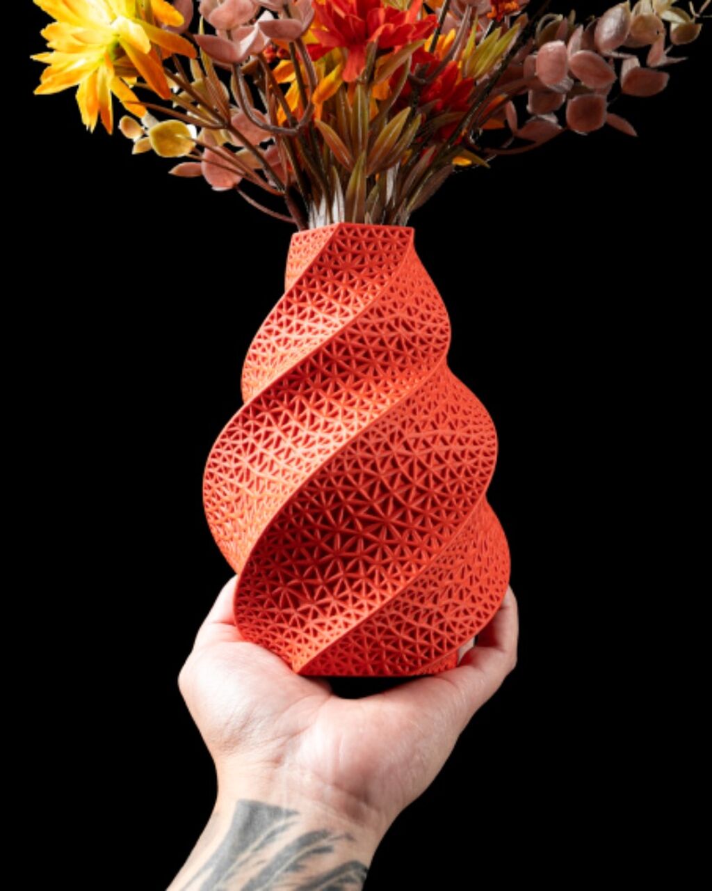 Wire Flower Vase