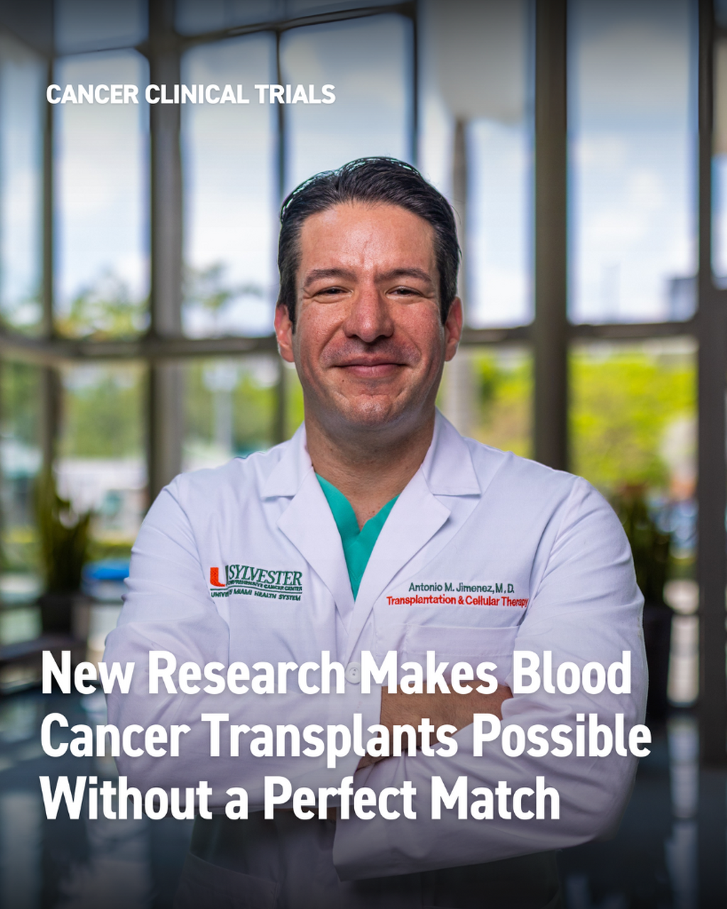 Partial Match Parity: Increasing the Donor Pool for Hematopoietic Stem Cell Transplantation - InventUM