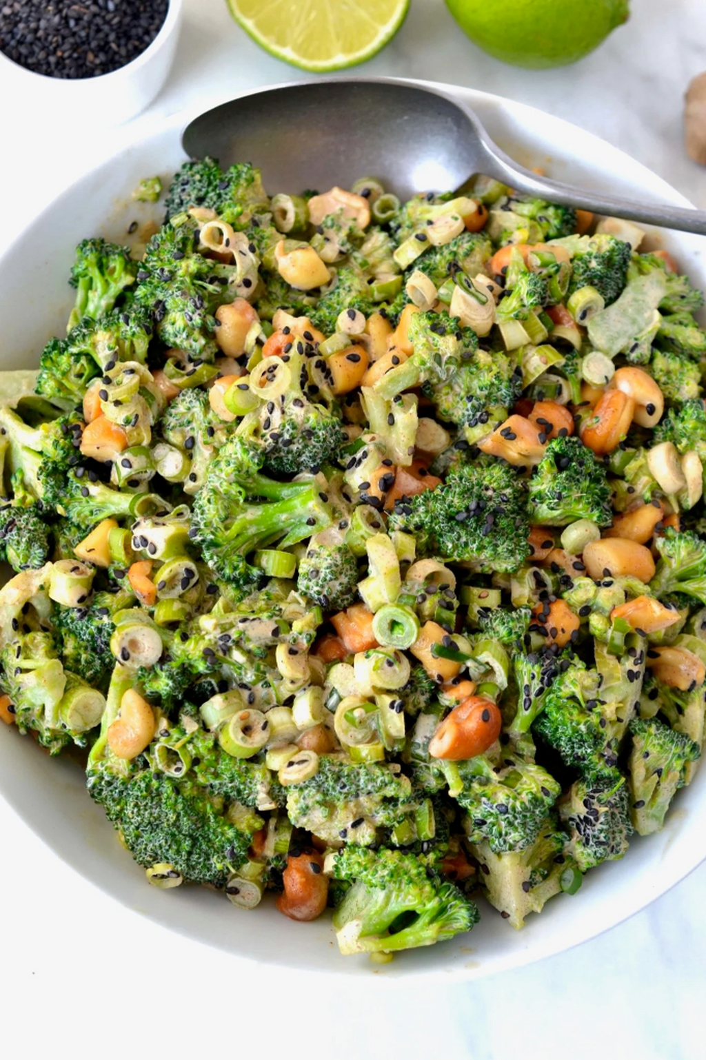 Asian broccoli salad 