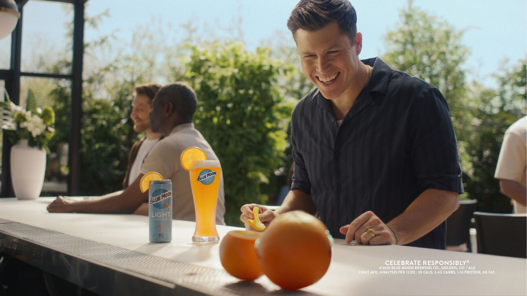Colin Jost co-wrote and stars in Blue Moon&rsquo;s latest comic ads