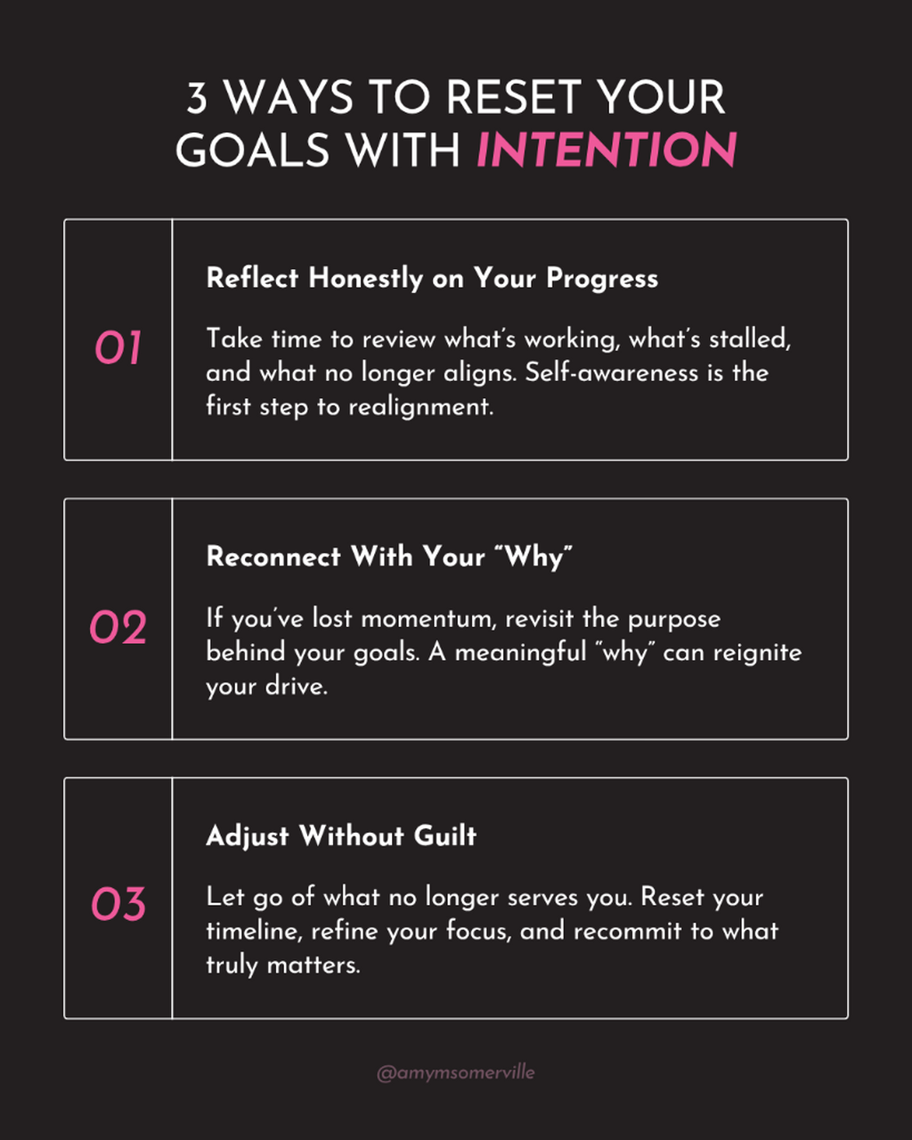 mid year intention setting 