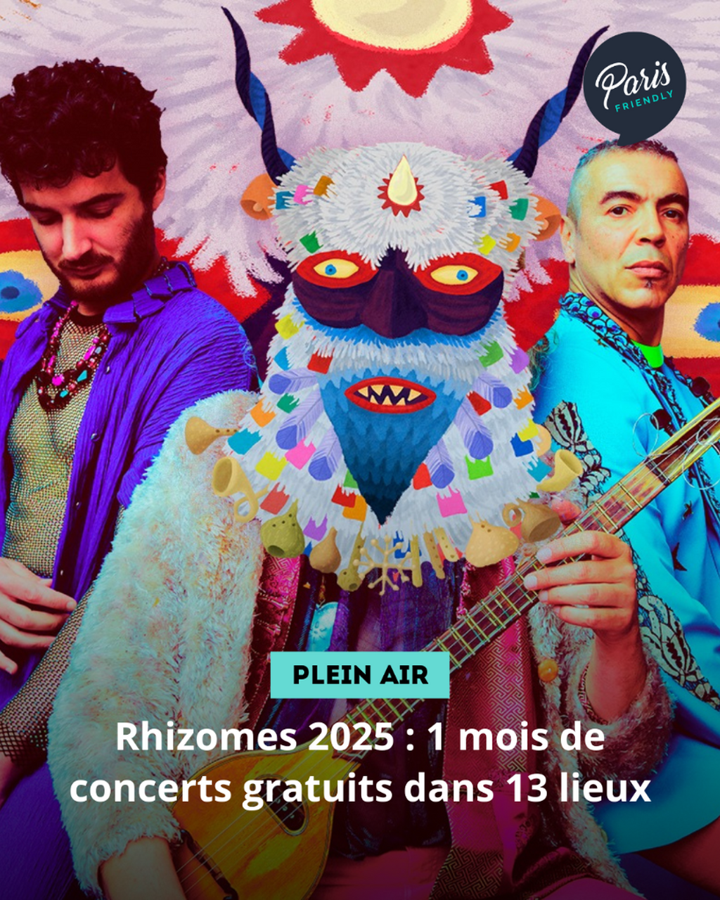 Rhizomes 2025 : 1 mois de concerts gratuits dans 13 lieux