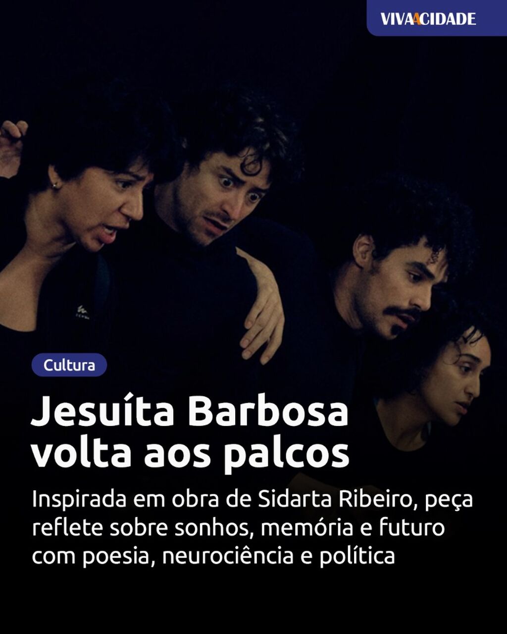 Jesu&iacute;ta Barbosa volta aos palcos