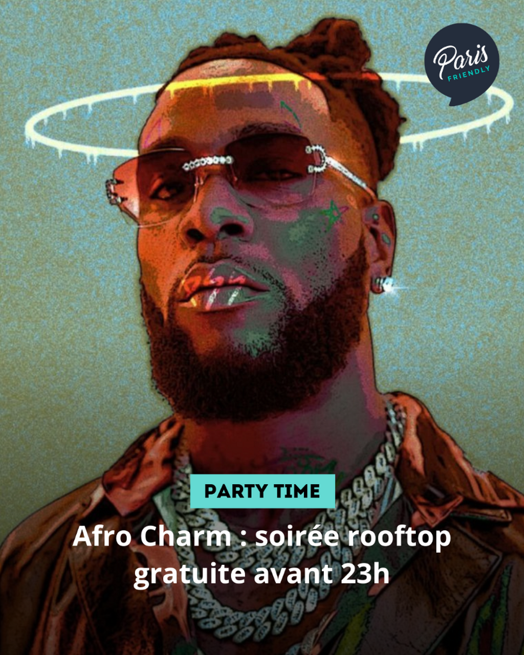 Afro Charm : soir&eacute;e rooftop gratuite avant 23h