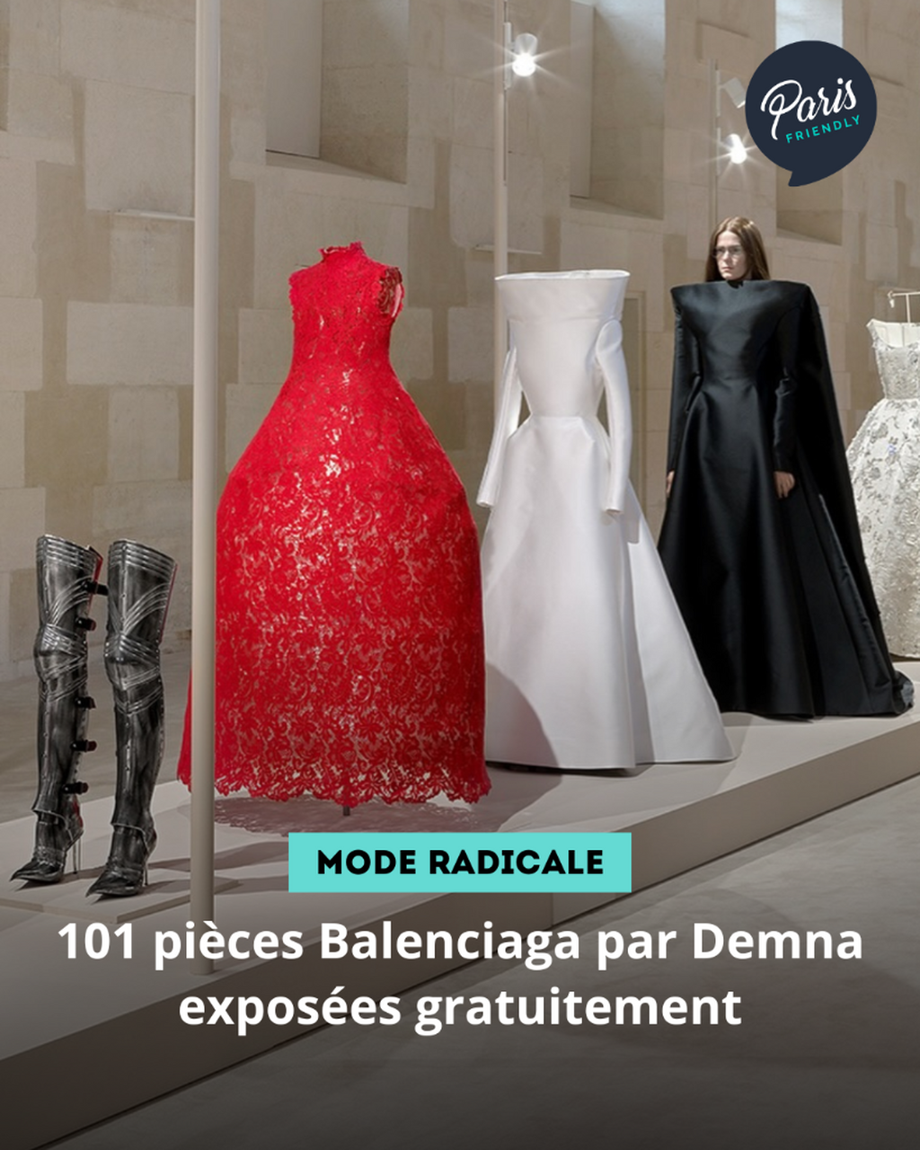 101 pi&egrave;ces Balenciaga par Demna expos&eacute;es gratuitement