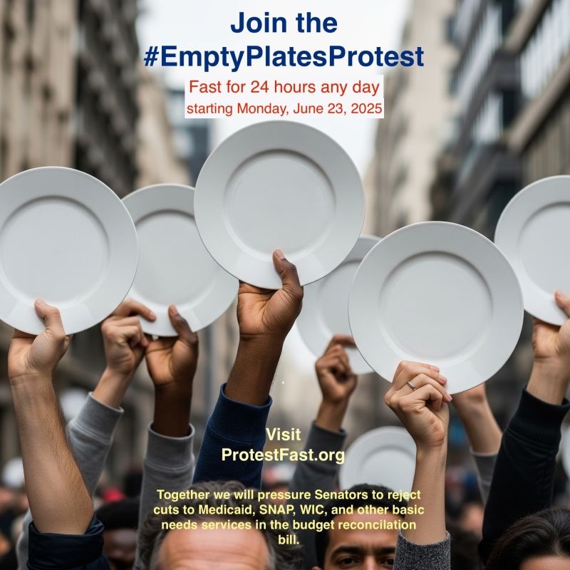 Empty Plates Protest
