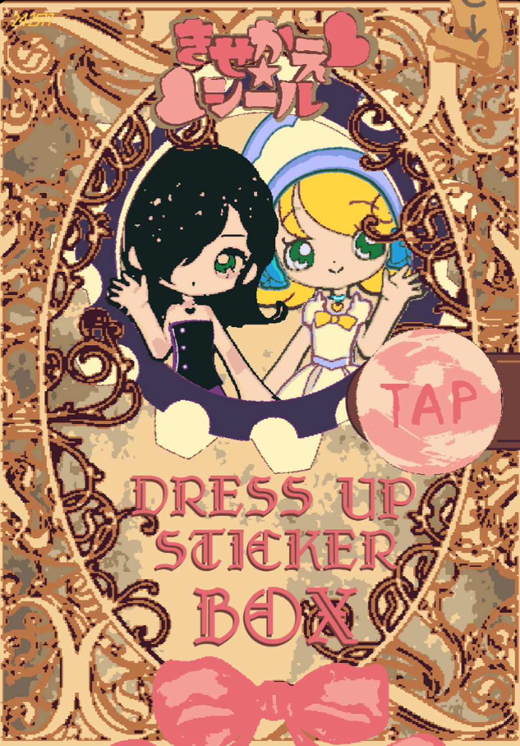 Dress up Sticker Box by Tiffbu