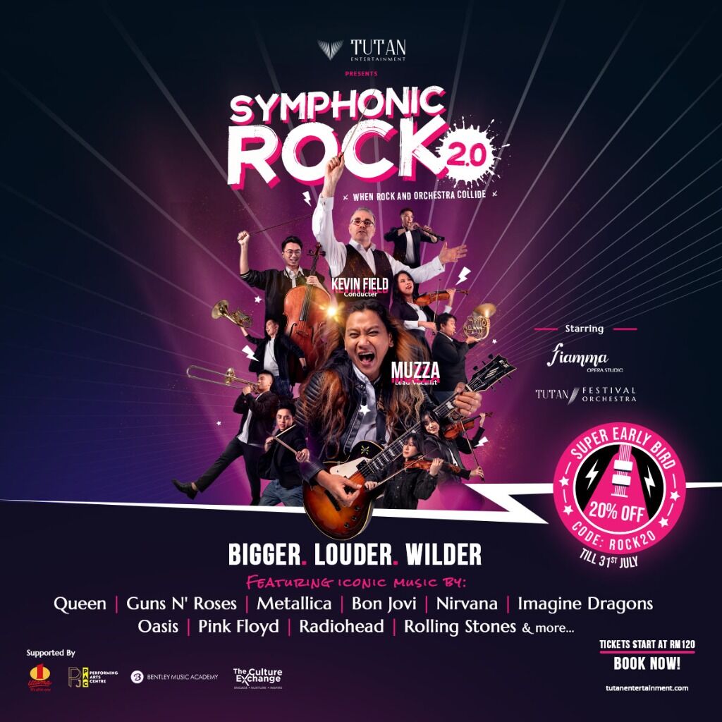 Symphonic Rock 2.0: Bigger. Louder. Wilder.