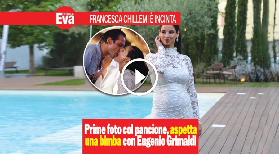 Francesca Chillemi &egrave; incinta: le foto col pancione di 6 me