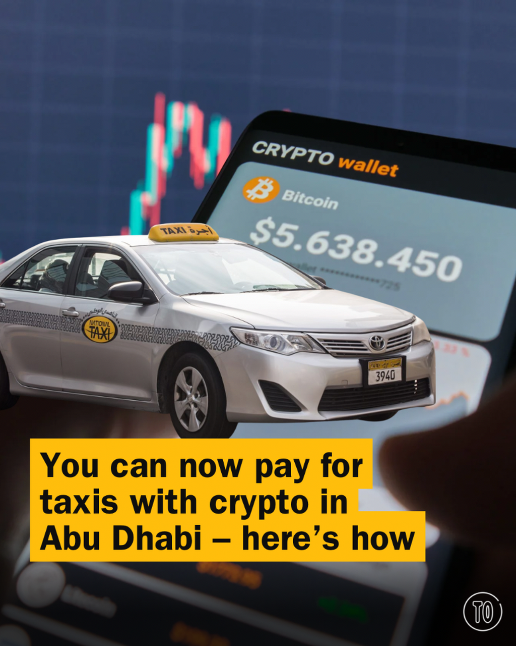 You can now pay for taxis with crypto in Abu Dhabi &ndash; here&rsquo;s how