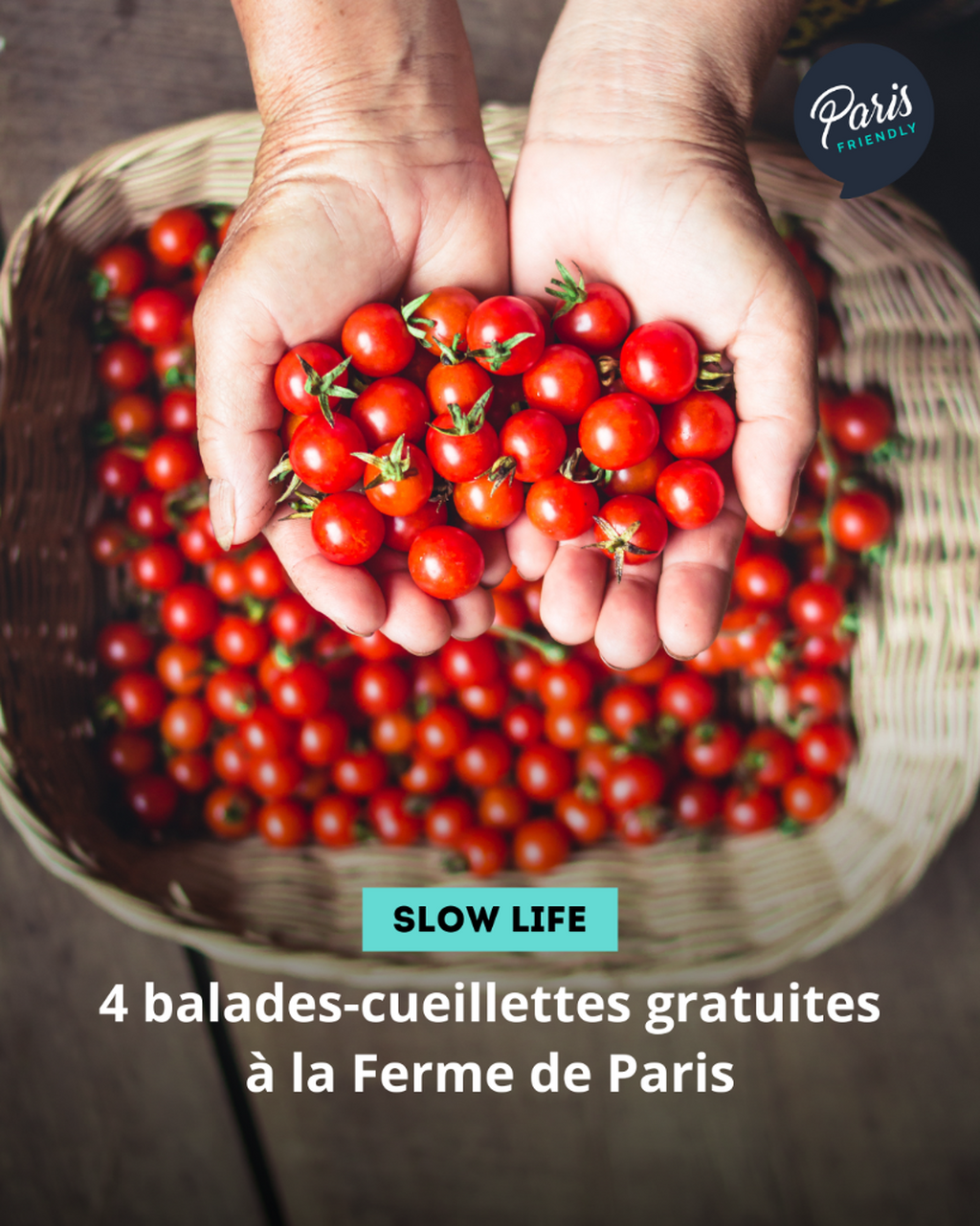 4 balades-cueillettes gratuites &agrave; la Ferme de Paris