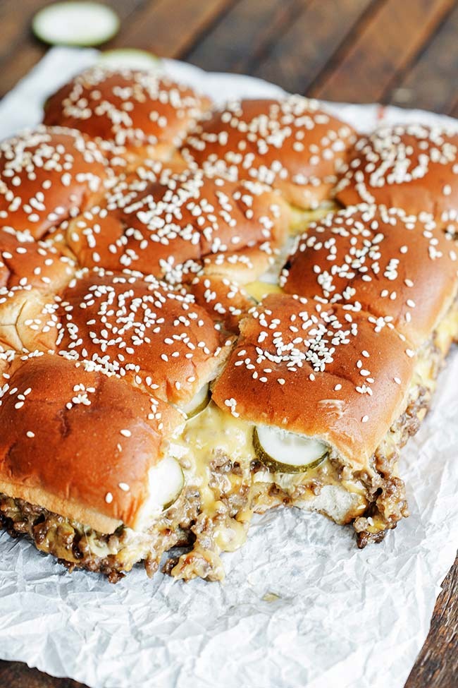 Classic Cheeseburger Sliders