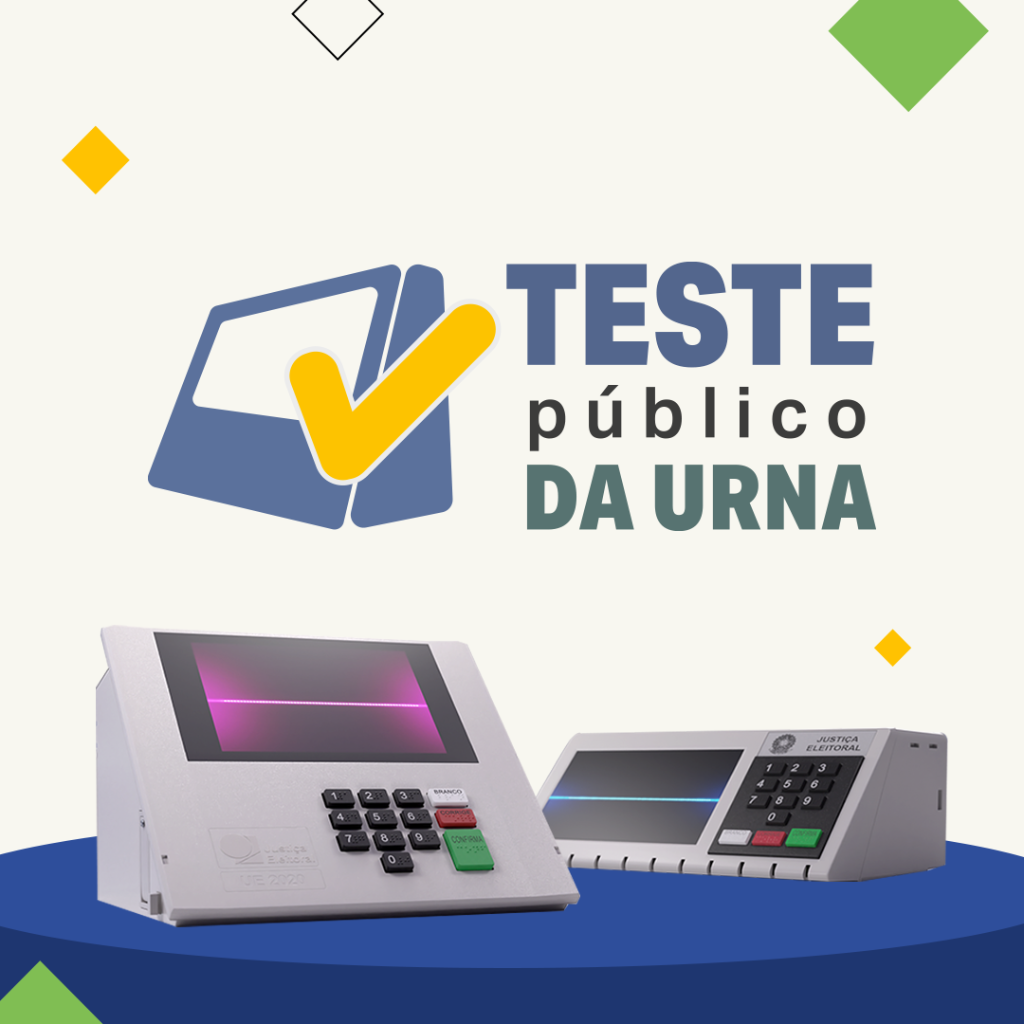 TESTE P&Uacute;BLICO DA URNA