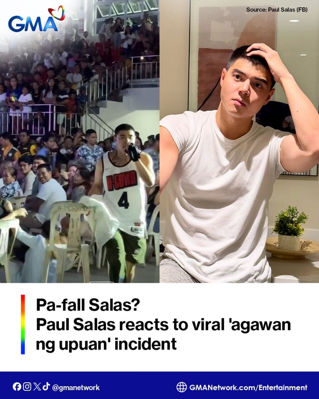 Paul Salas, nag-react sa viral 'agawan ng upuan' incident