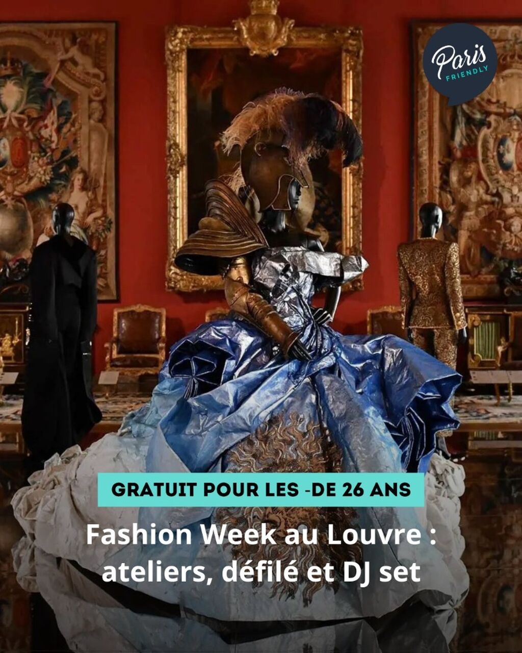 Fashion Week au Louvre : ateliers, d&eacute;fil&eacute; et DJ set
