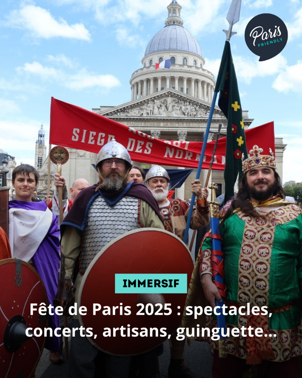 F&ecirc;te de Paris 2025 : spectacles, concerts, artisans, guinguette...