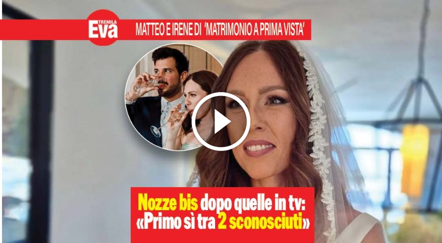Matteo Riva e Irene Pignieri, nozze vere dopo quelle in tv