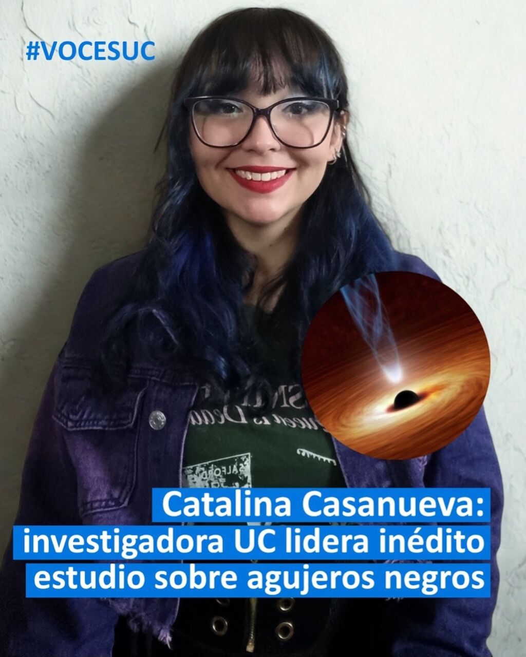 Huellas en el cosmos: investigadora UC lidera innovador estudio sobre el origen de la materia oscura