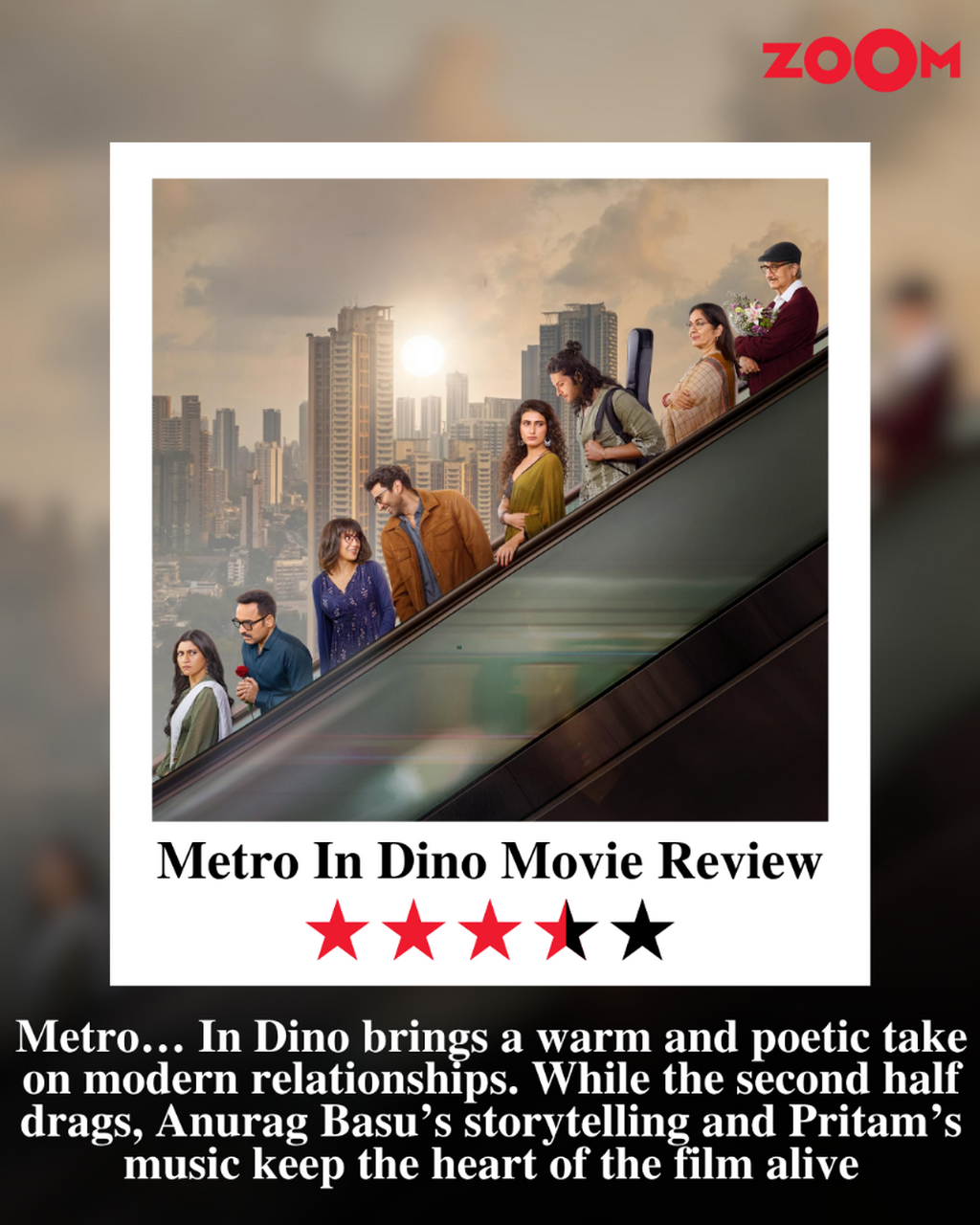 Metro In Dino Movie Review: Anurag Basu Musical Feels Like A Tight, Warm Hug