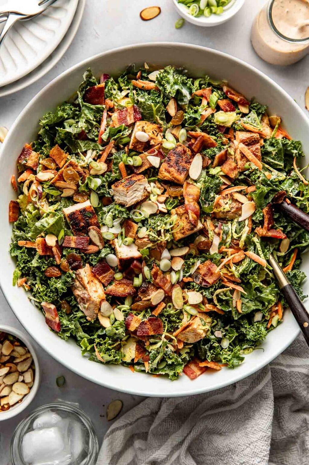 Chopped BBQ Ranch Chicken Salad