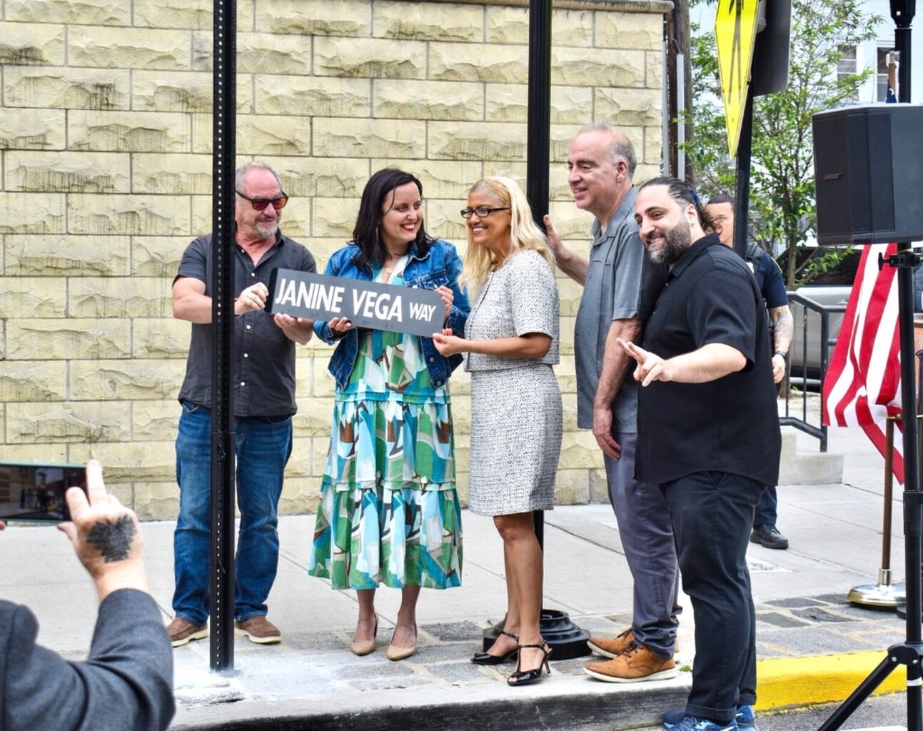 Union City Unveils &lsquo;Janine Vega Way&rsquo; Street Sign Honoring Trailblazing Local Poet