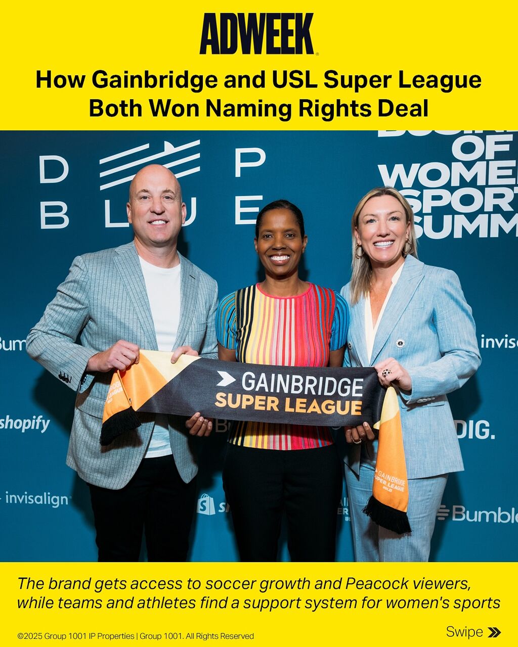 How Gainbridge and USL Super League Both Won Naming Rights Deal