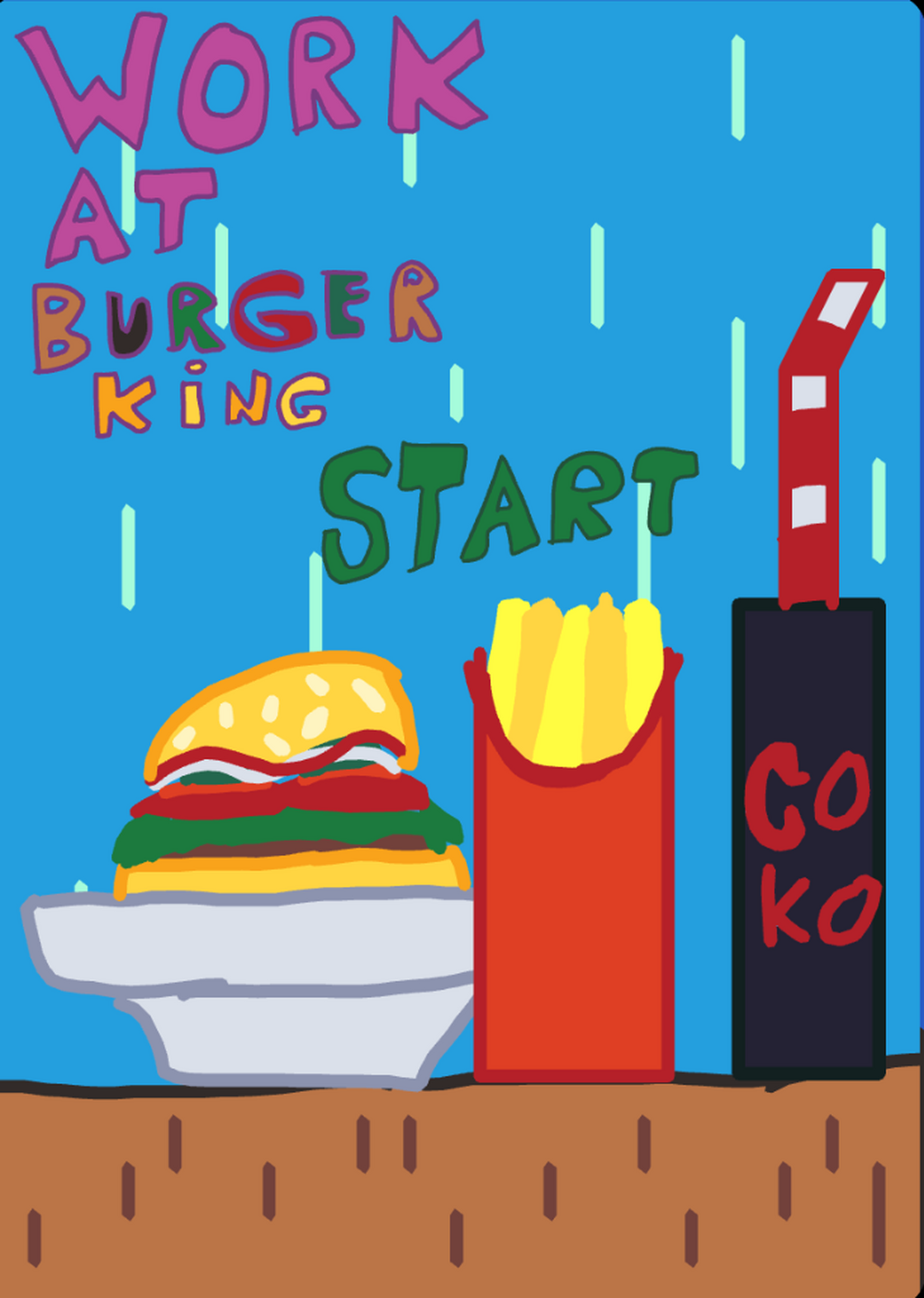 Work at Burgerking by Estonia_999