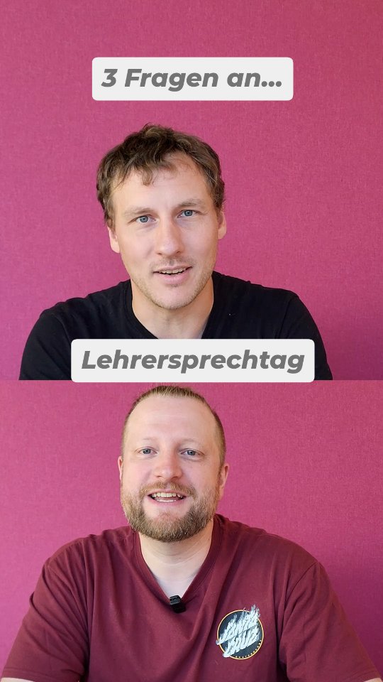 Der Lehrersprechtag