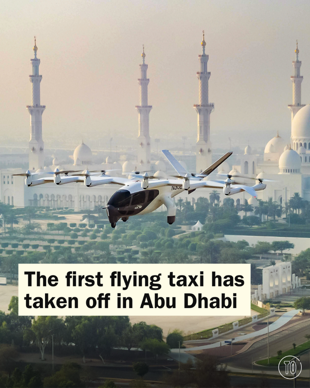 There&rsquo;s a new update on the Abu Dhabi flying taxis &ndash; and it&rsquo;s *huge*