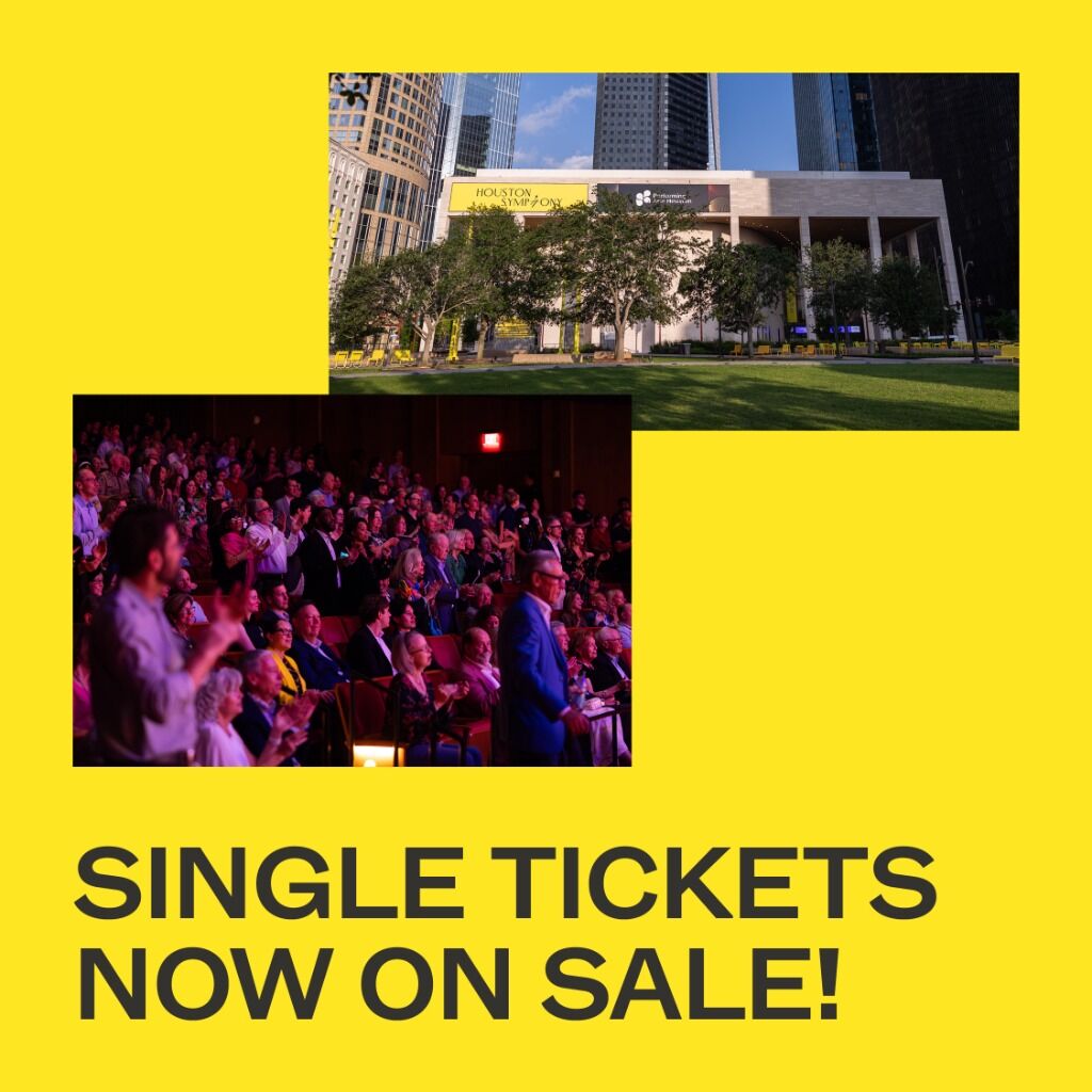 Single Tickets Now on Sale