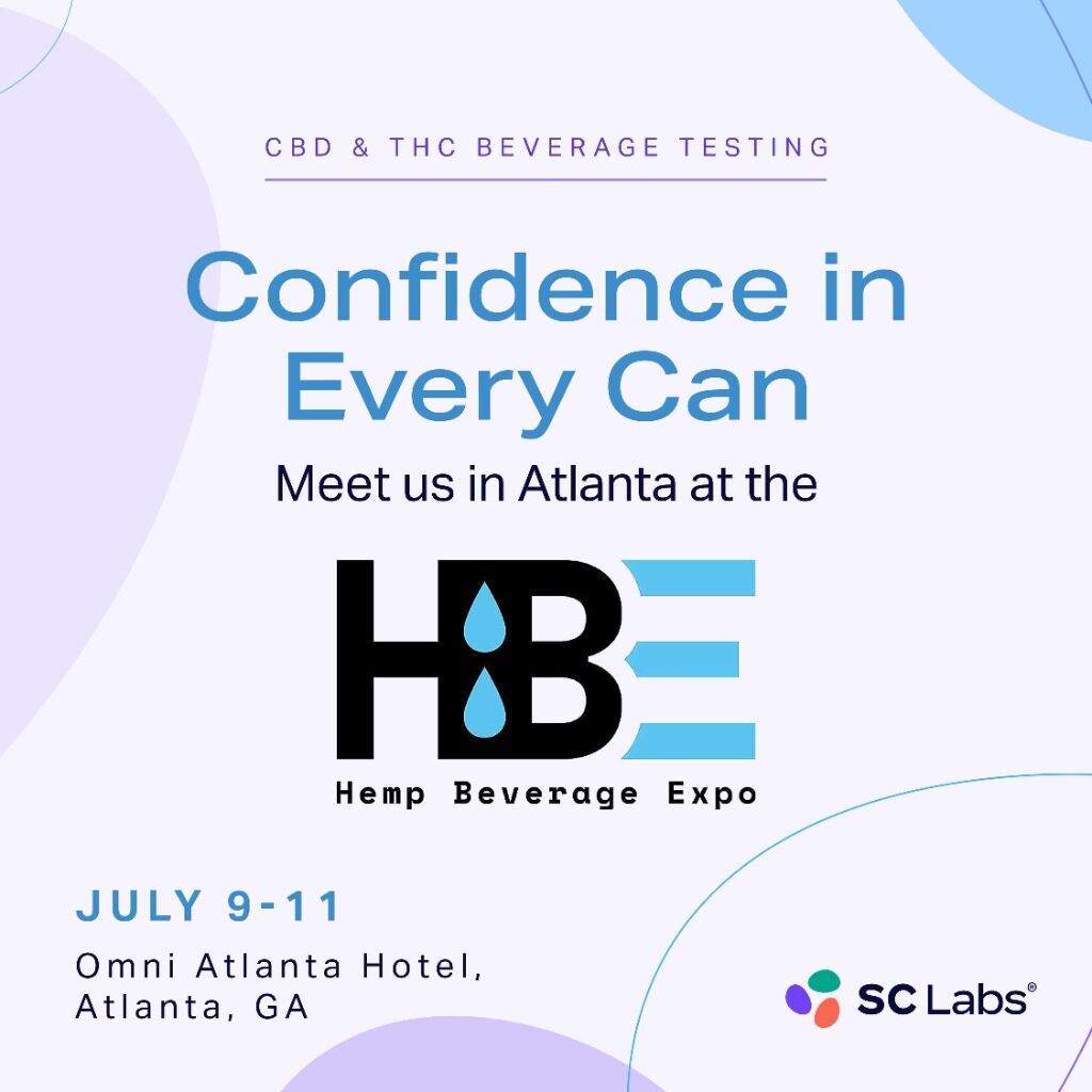 Confidence in Every Can - Meet us at the Hemp Beverage Expo