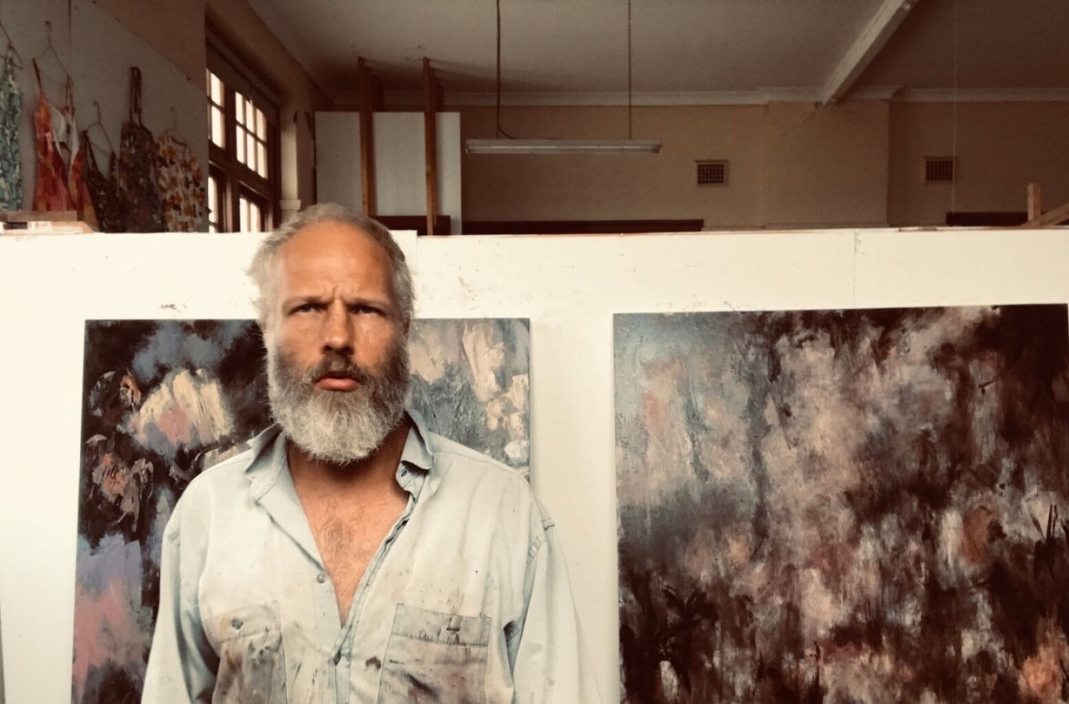 Qantas: Christopher Horder&rsquo;s Stain Paintings Strive to Capture Nature&rsquo;s Unseen Forces