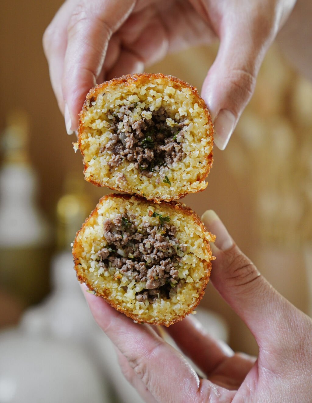 Cypriot Kibbeh (Koupes)