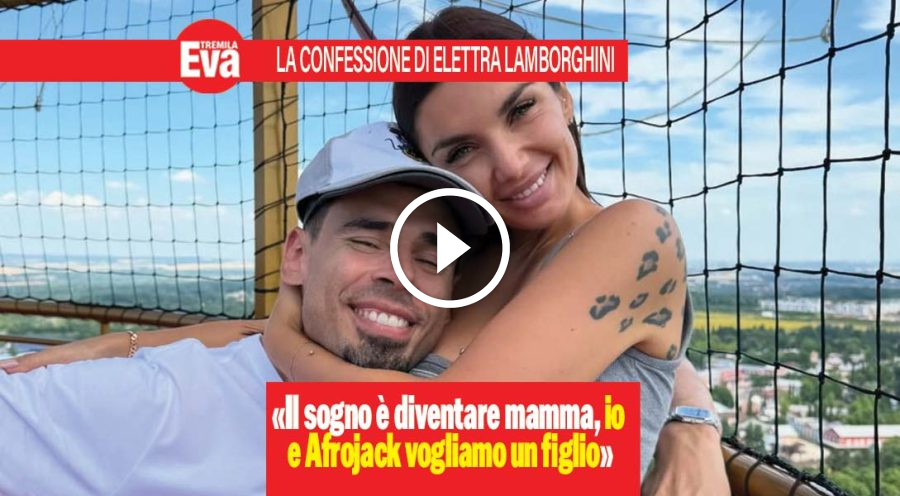 Elettra Lamborghini vuole un figlio, ha provato ad adottarlo