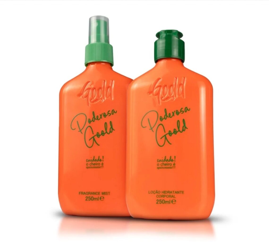Poderosa Goold - Hidratante Corporal e Fragrance Mist