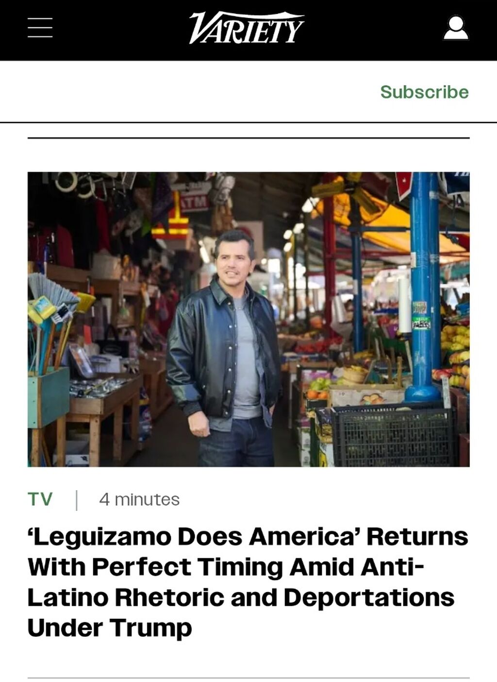 &lsquo;Leguizamo Does America&rsquo; Returns With Perfect Timing Amid Anti-Latino Rhetoric and Deportations Under Trump