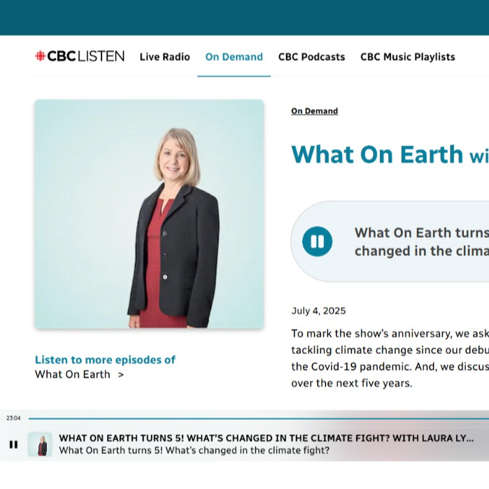 CBC Radio - What On Earth turns 5! What&rsquo;s changed in the climate fight?
