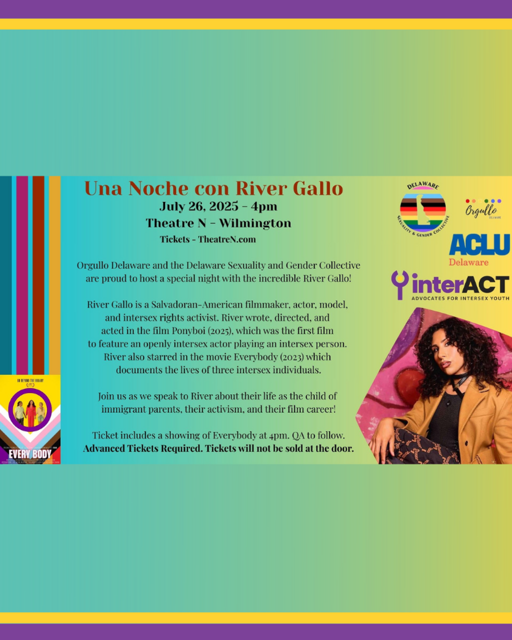 Una Noche con River Gallo - tickets