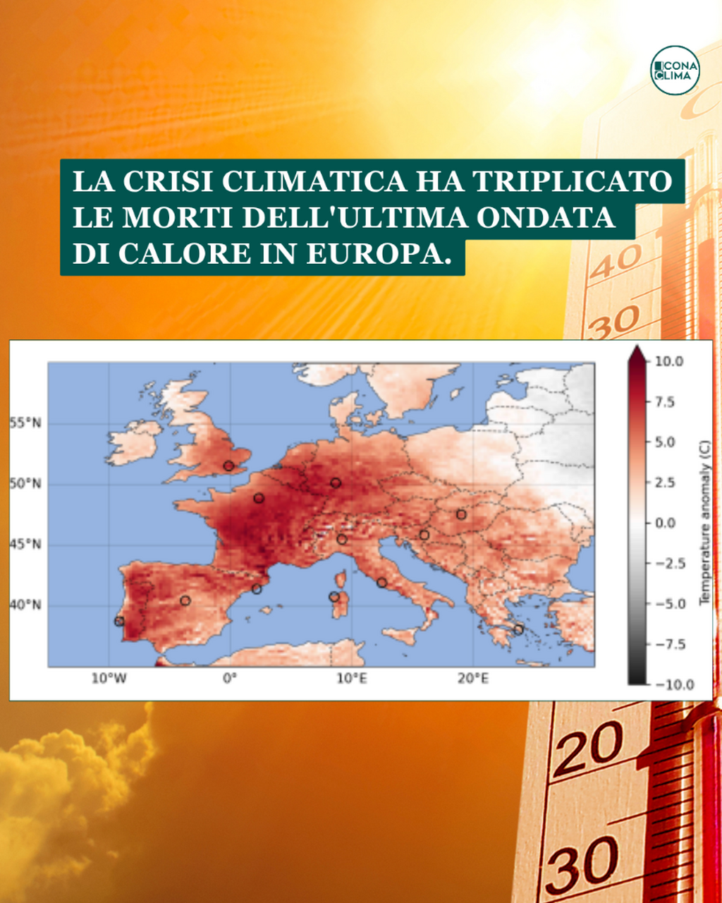 La crisi climatica ha triplicato le morti dell&rsquo;ultima ondata di calore in Europa