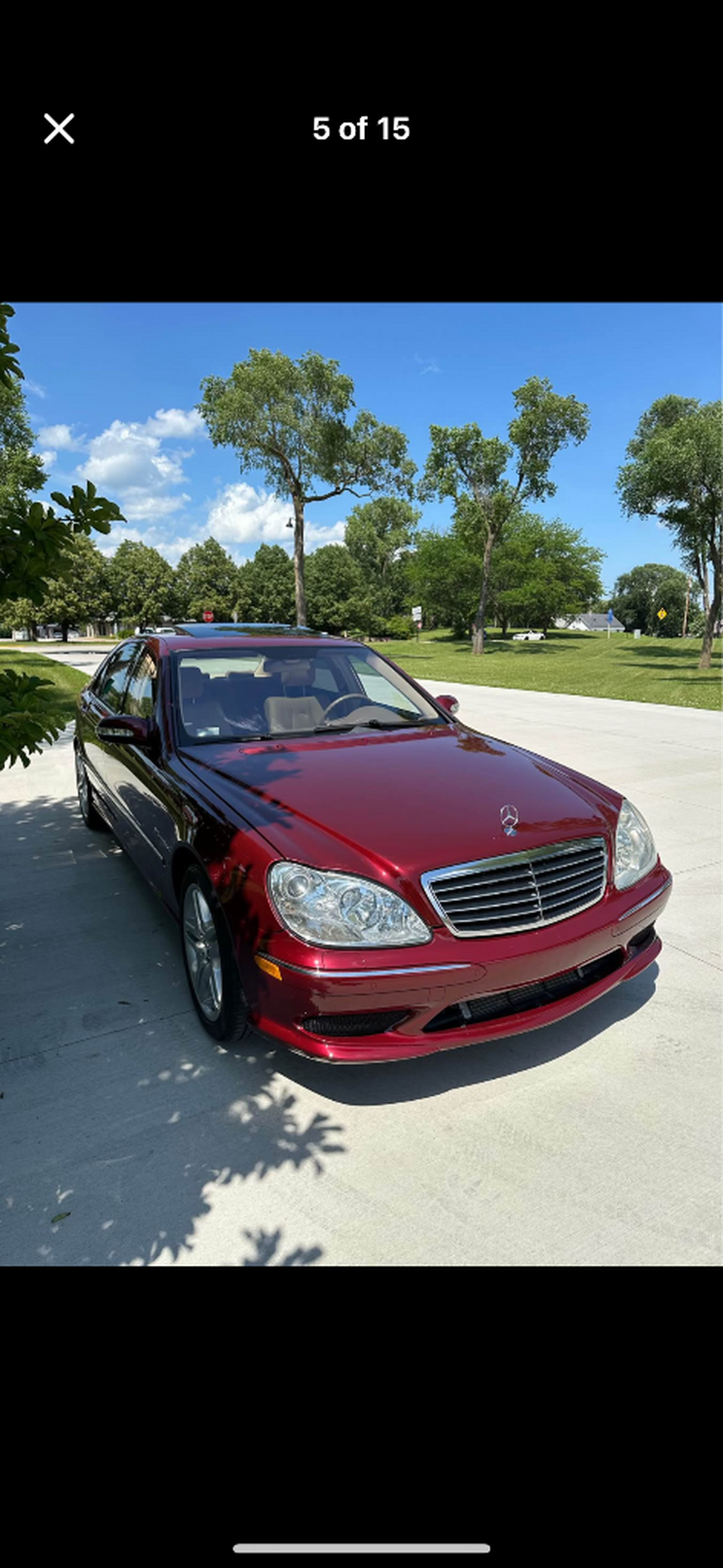 2003 Mercedes S55