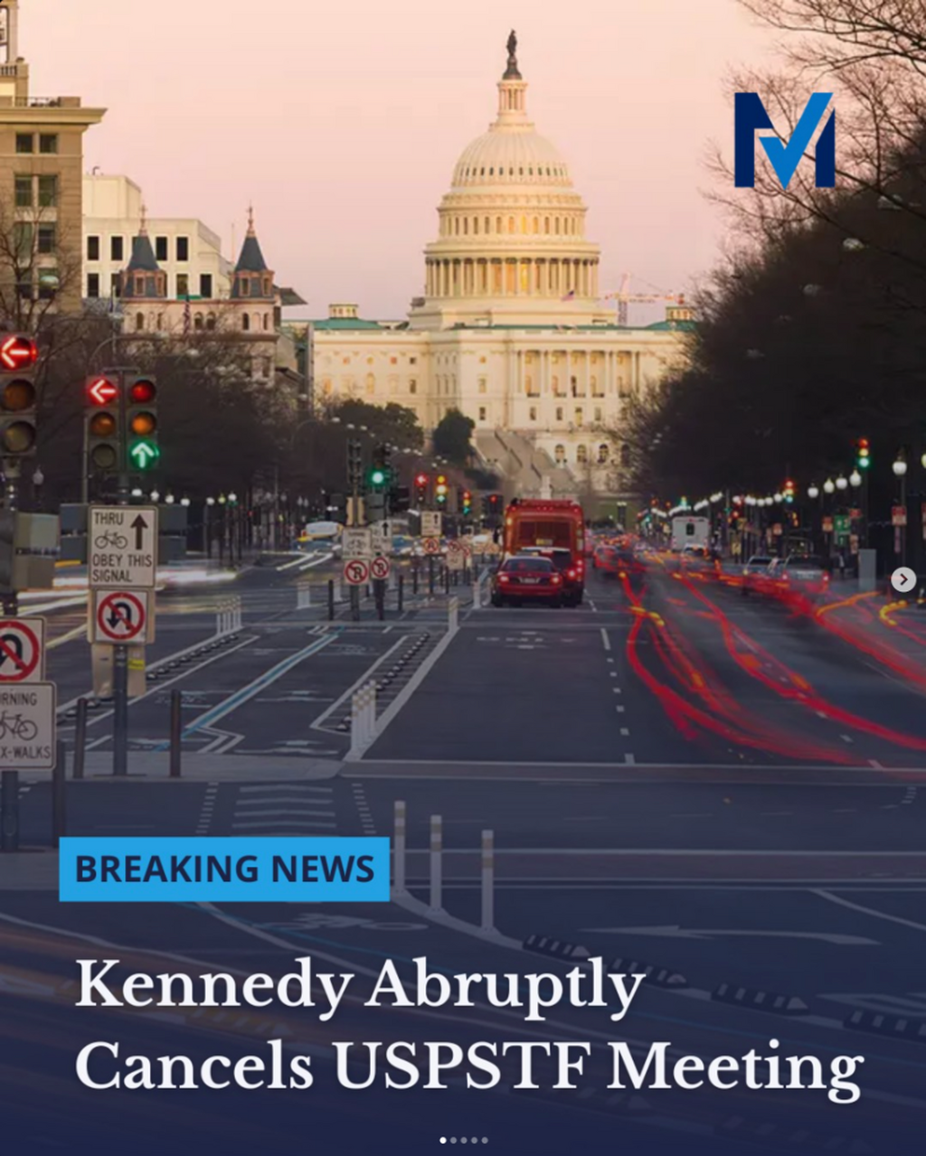 Kennedy Cancels USPSTF Meeting