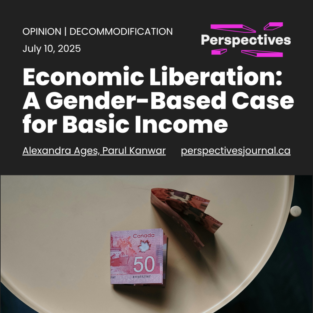 Economic Liberation: A Gender-Based Case for Basic Income | Perspectives Journal