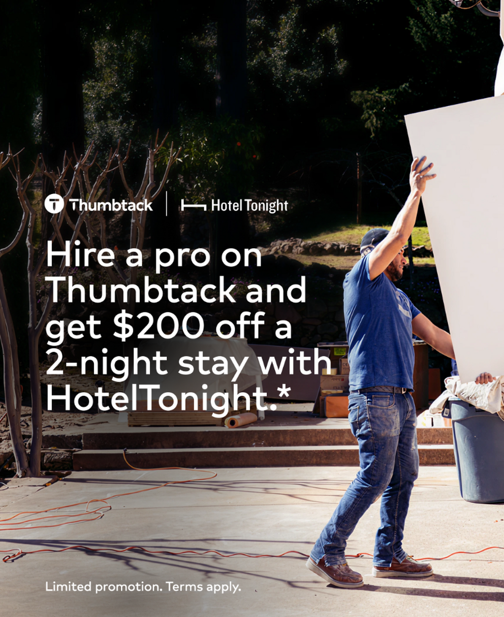 Thumbtack x HotelTonight