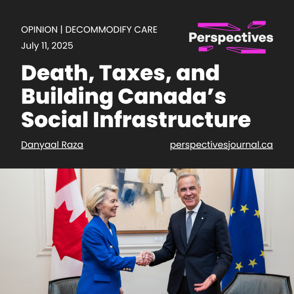 Death, Taxes, and Social Infrastructure | Perspectives Journal