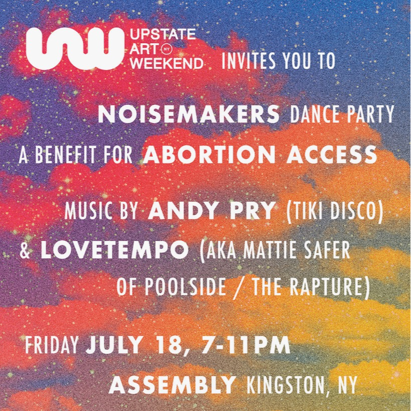 TICKETS FOR KINGSTON DJ GIG&mdash;ABORTION ACCESS BENEFIT