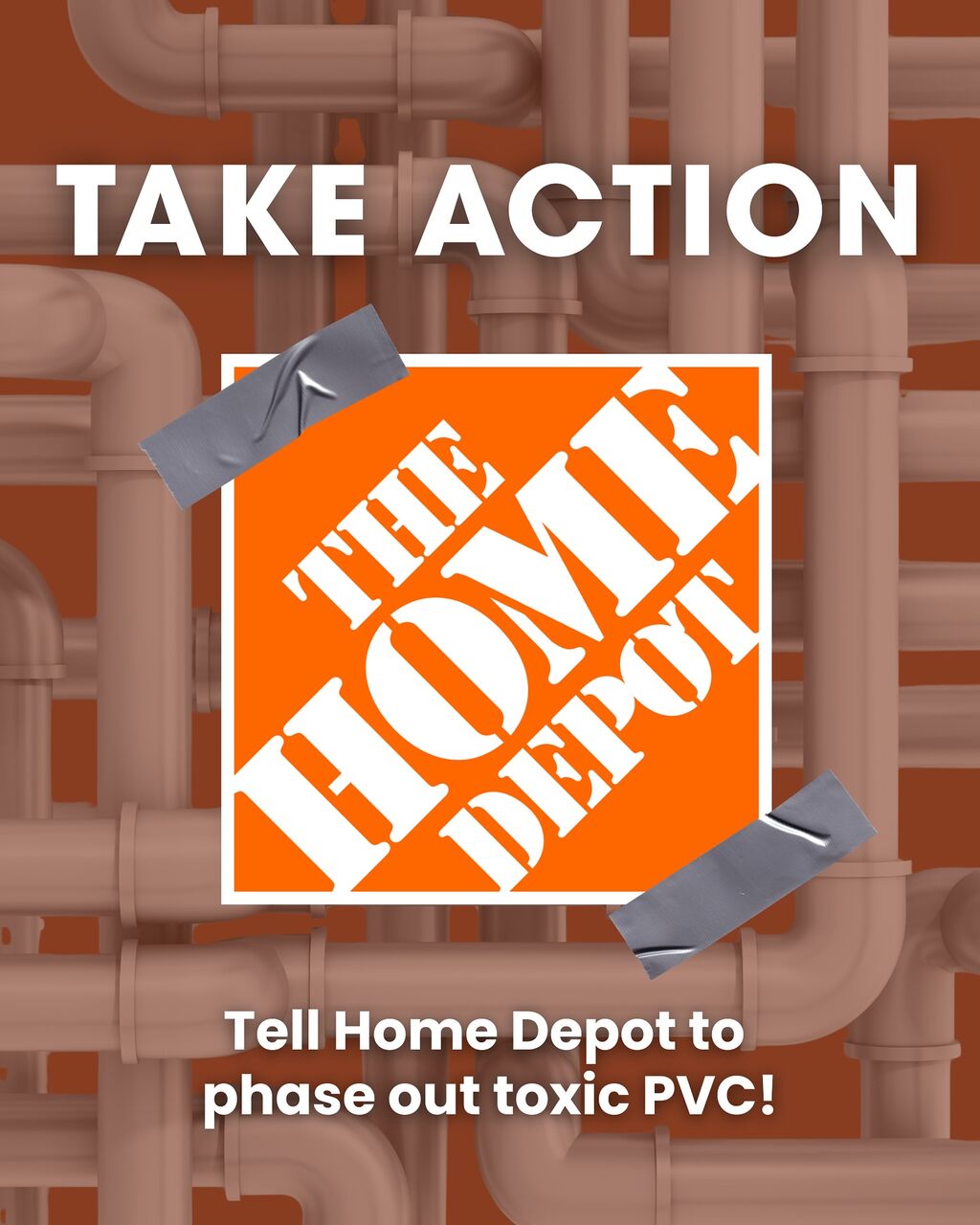 Tell Home Depot to phase out toxic PVC!