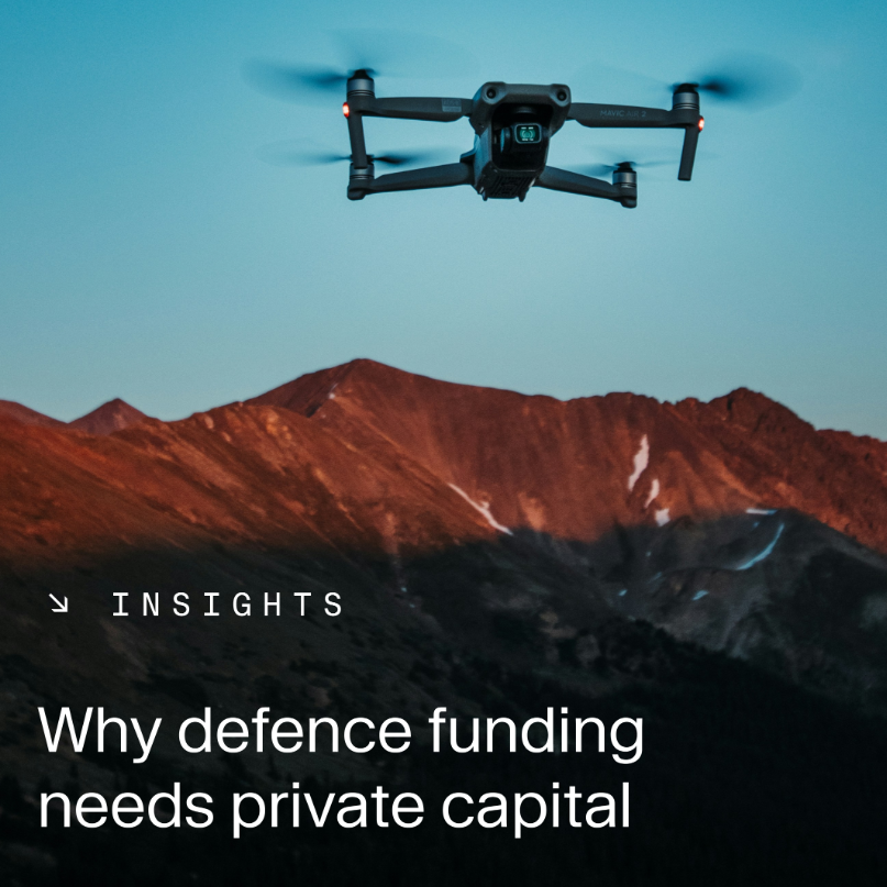 Why defence funding needs private capital