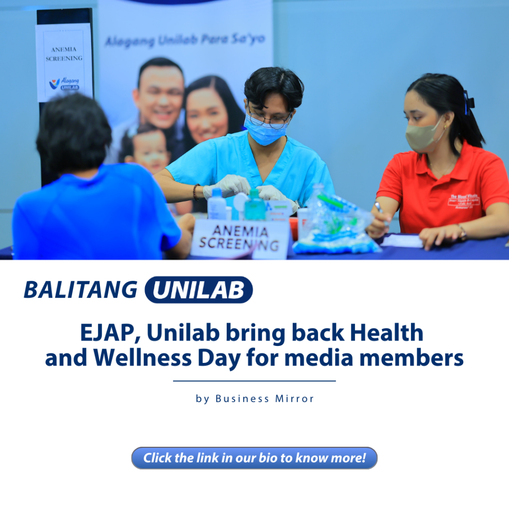 EJAP, Unilab bring back Health and Wellness Day for media members